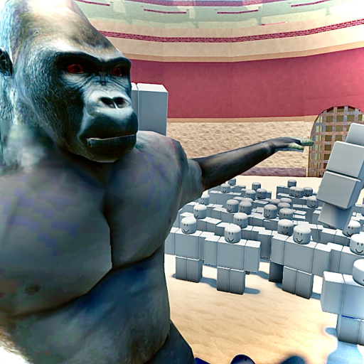 100 Players Vs 1 Gorilla
