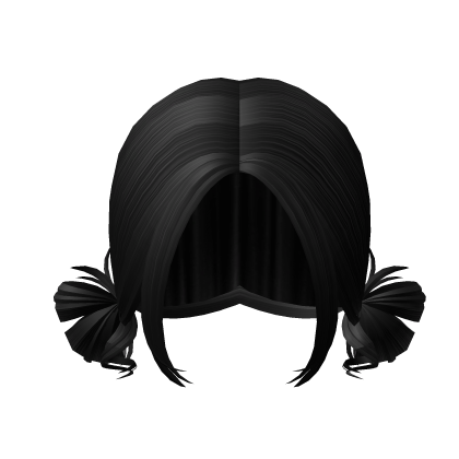 Black Cheap Cute Messy Buns