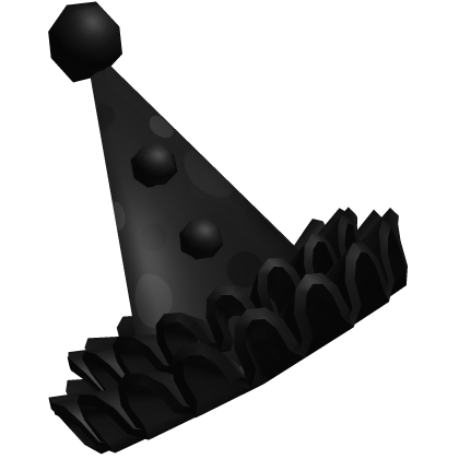 Black Cute Mini Doll Jester Circus Party Hat