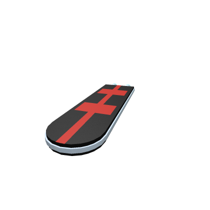 red skateboard
