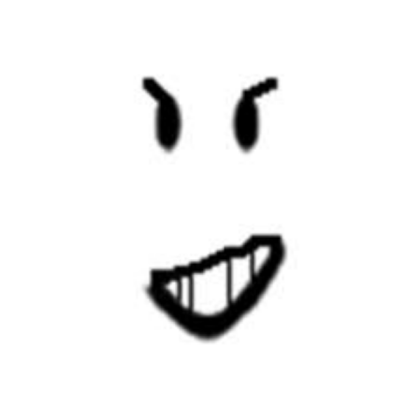 Angry face Roblox decal
