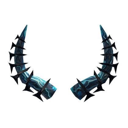 Cyan StormBreaker Horns