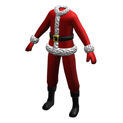 Classic Christmas Santa Suit | Bright Red thumbnail