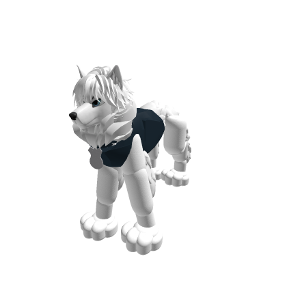 police snow wolf (fictional police dog).