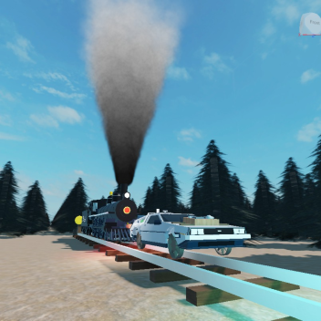 Back To The Furture III Train Scene