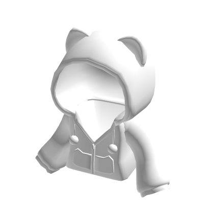 ♡ :  Cute Kitty White Hoodie