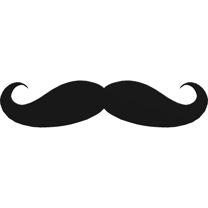 Scene Mustache Black