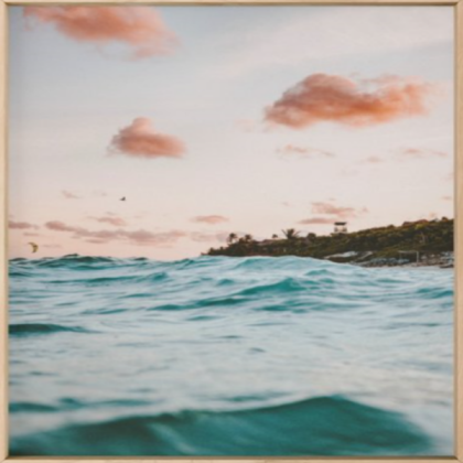 cute sunset at the ocean Roblox decal