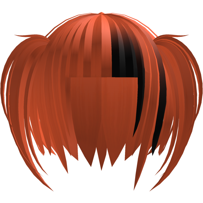 🕸️๋. ⭑ Mourning Gothic Pigtails || Orange