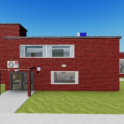 Air conditioner in the School icon