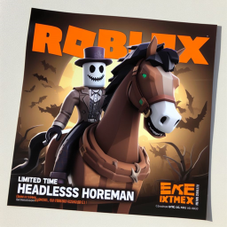 Obby Free Limited Headless Horseman UGC