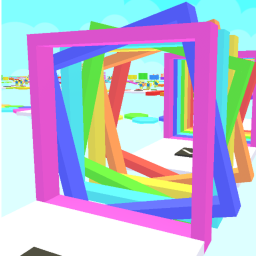 🌈 Super Rainbow Obby! [200+]