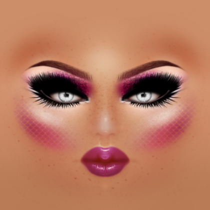 Mermaid In Purples Roblox decal