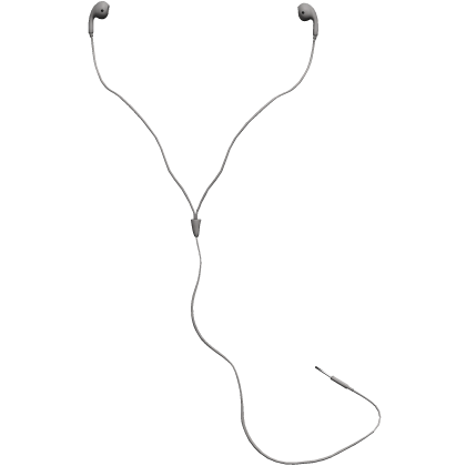 Gray Earphones