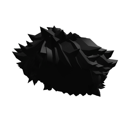 Black Spiky Hair Roblox NoFilter