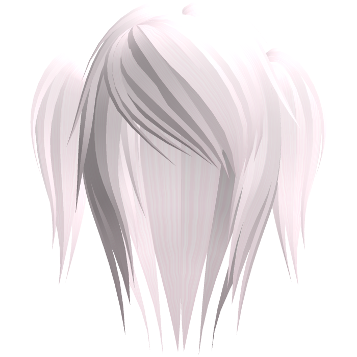 light pink moe emo scene hair w pigtails