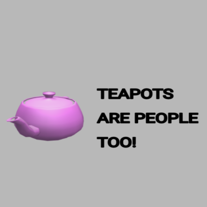 Teapot sign for mario :) Roblox decal