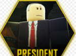 Roblox president group and merch