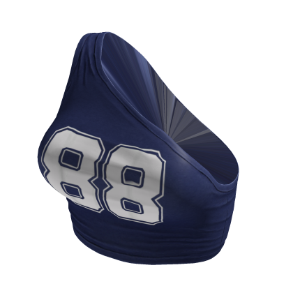 Sporty Crop Top Numbered (Dark Blue) thumbnail