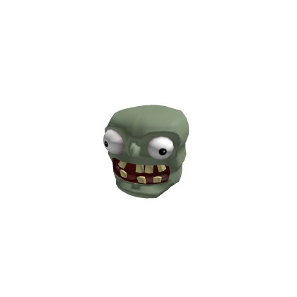 Zombie head mesh