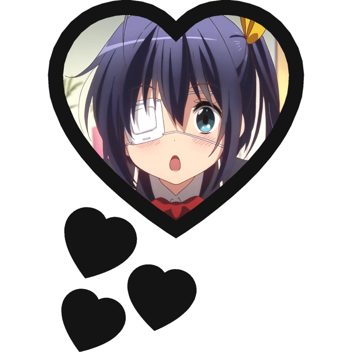 Rikka Takanashi Thinking Hearts Chunibyo