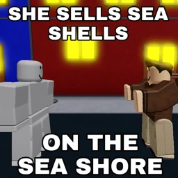 She sells sea shells on the sea shore icon
