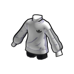 adidas Toon Shorts Outfit White