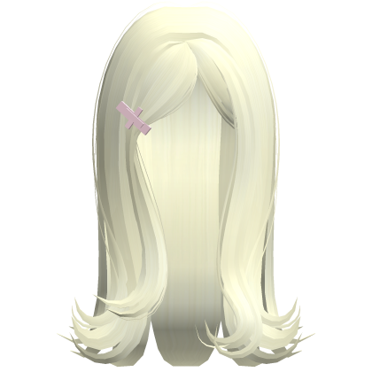 blonde cute girly shoujo long hair Roblox item