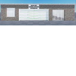 QUIET-SET Garage Systems Showroom