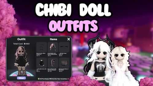 [ ✨NEW] Chibi Doll Girl Outfits