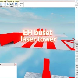 [UPDATE TOWER PANJANG]  EH buset laser tower  icon
