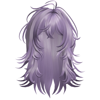Soft Layered Wolf Cut - Lavender