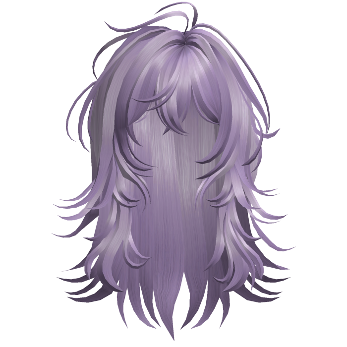 Soft Layered Wolf Cut - Lavender