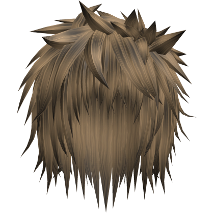 dark blonde emo spiky messy vampire anime boy hair