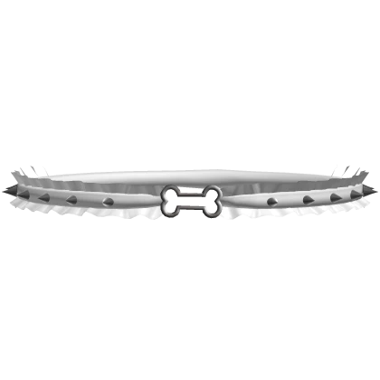 Gothic White Spiked Bone Choker (3.0) | Roblox Item - Rolimon's