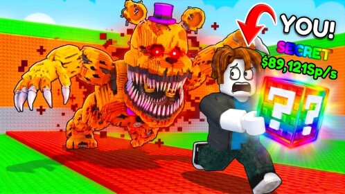 Escape with a Lucky Block