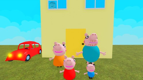 🏃Survive & Escape The Family Pig House