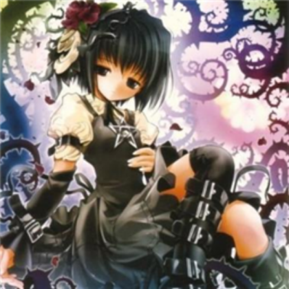 emo anime girl Roblox decal