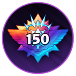 Iridescent V Roblox badge thumbnail