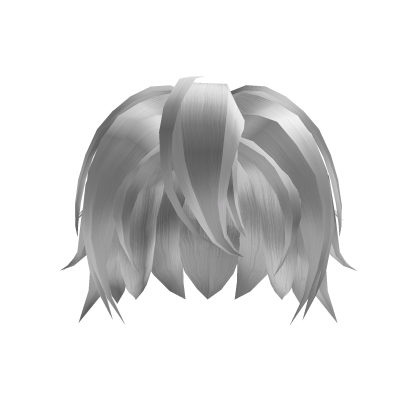 White Messy Boy Hair thumbnail