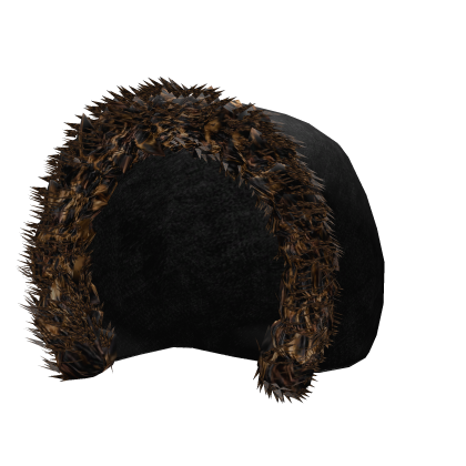 Cheetah Print Y2K Fur Lined Winter Hood