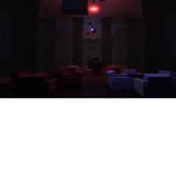 the dark