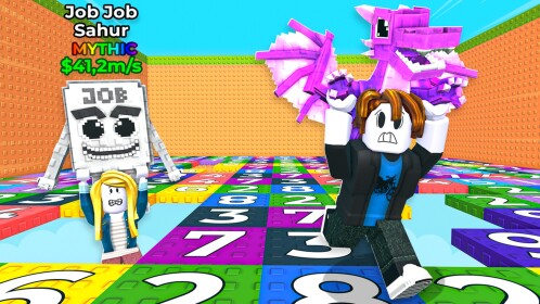Corrida de matemática para Brainrots 🧠