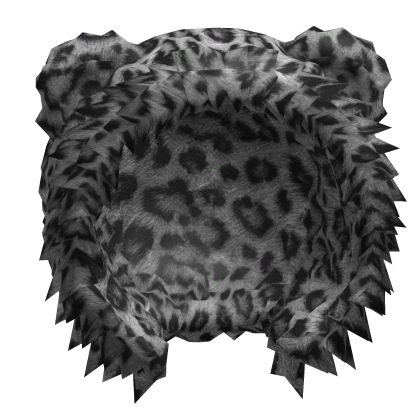 Fuzzy Leopard Hood