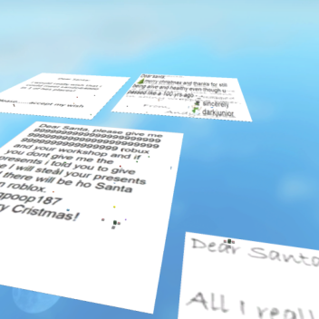 EXTREME Fight on letters to Santa!!!!!!!!