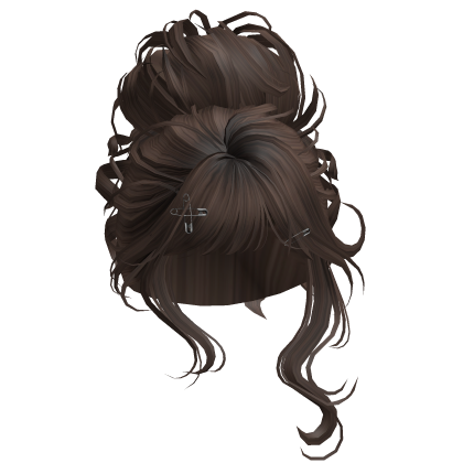 Elegant Princess Wispy Bun (Brown)