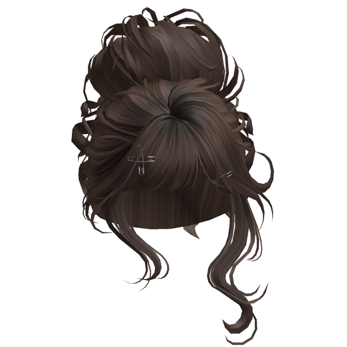 Elegant Princess Wispy Bun (Brown)