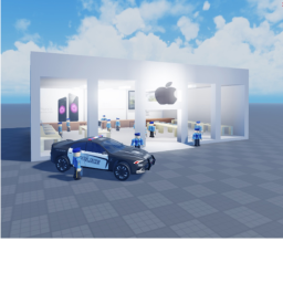Rob a police station and an Apple store