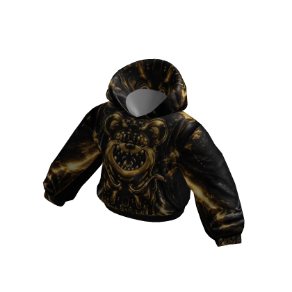Hoodie Melting Beast Gold thumbnail