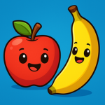 Apple and bananas farm